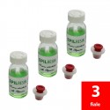 3 lozioni ritardanti Epilresin alla papaina da 10 ml