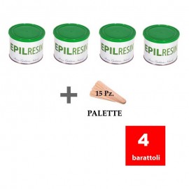 3 latas de resina depilatoria Epilresin